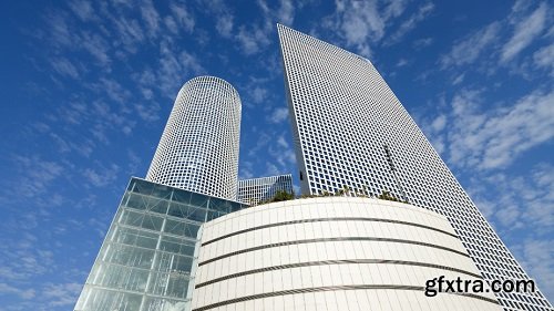 Azrieli towers largest business and commercial center in the middle east