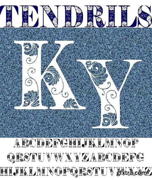 Tendrils font