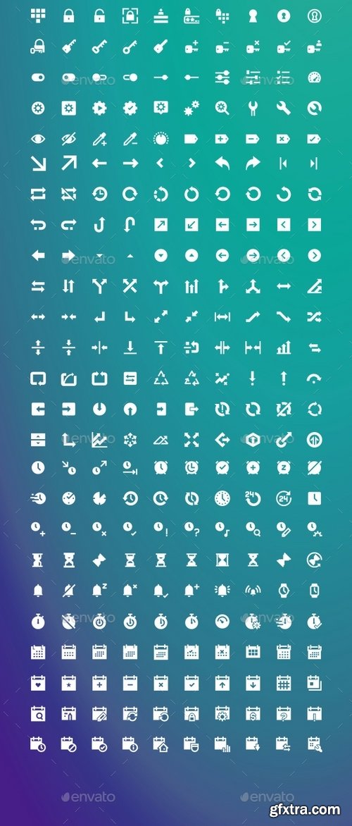 GraphicRiver - Material Design Icons 19371715