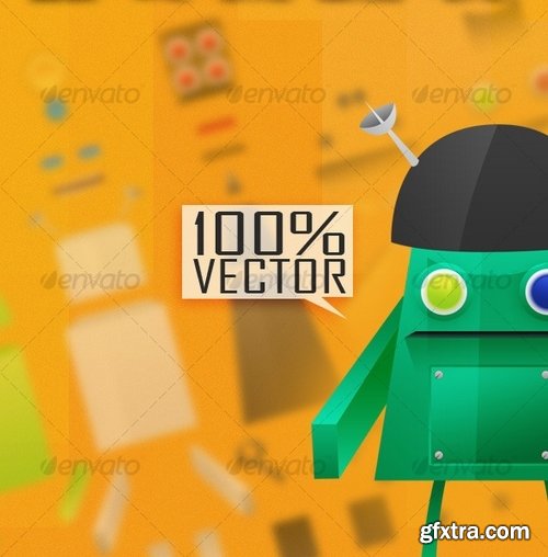 GraphicRiver - Robotic Creation Kit - Be a Mechanic 128833