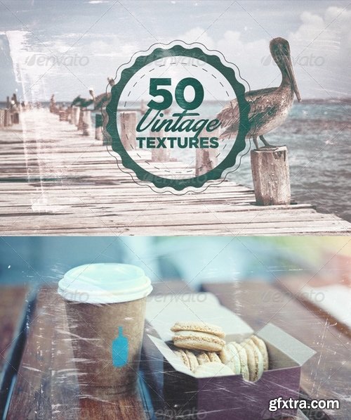 GraphicRiver - 50 Vintage Grain Textures 7255072