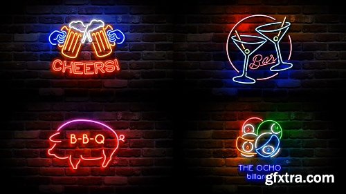 Videohive Easy Neon Lights Maker 14350769