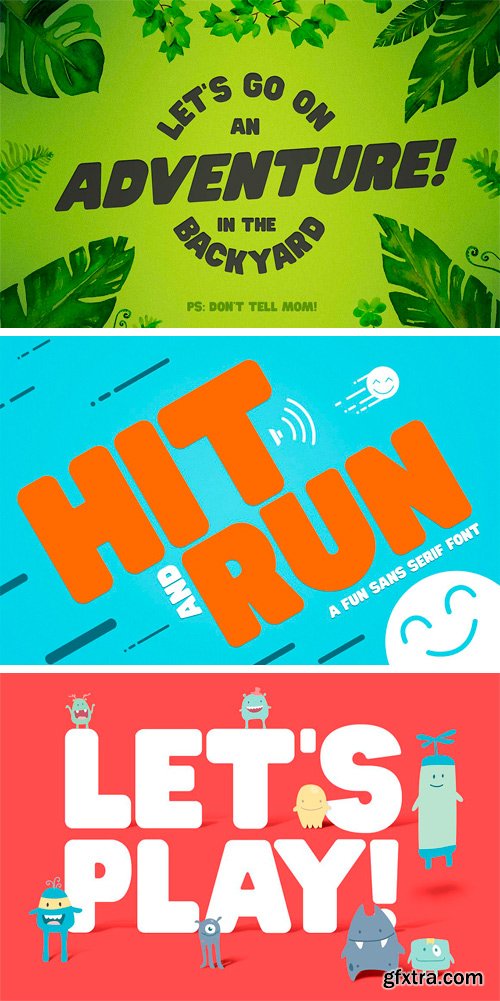 CM 1189392 - Hit and Run Font