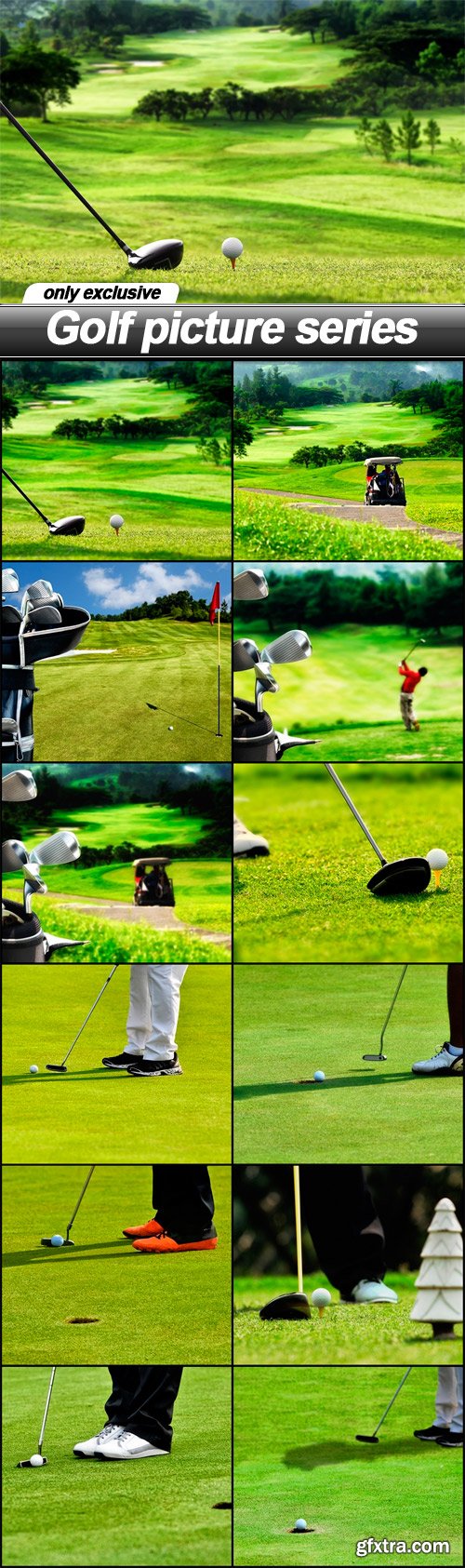 Golf picture series - 12 UHQ JPEG