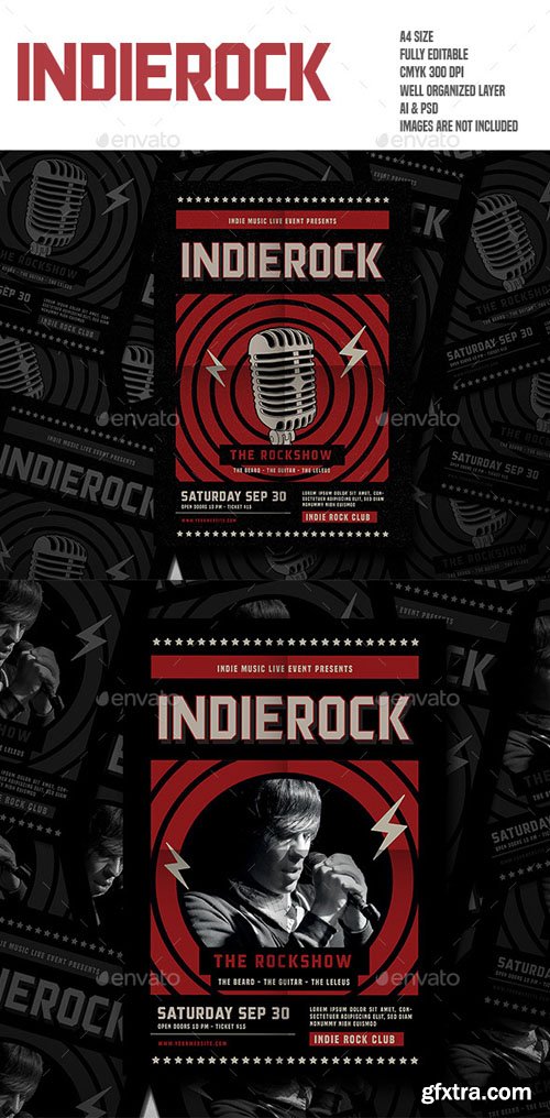 GR - Indie Rock Flyer 19290685