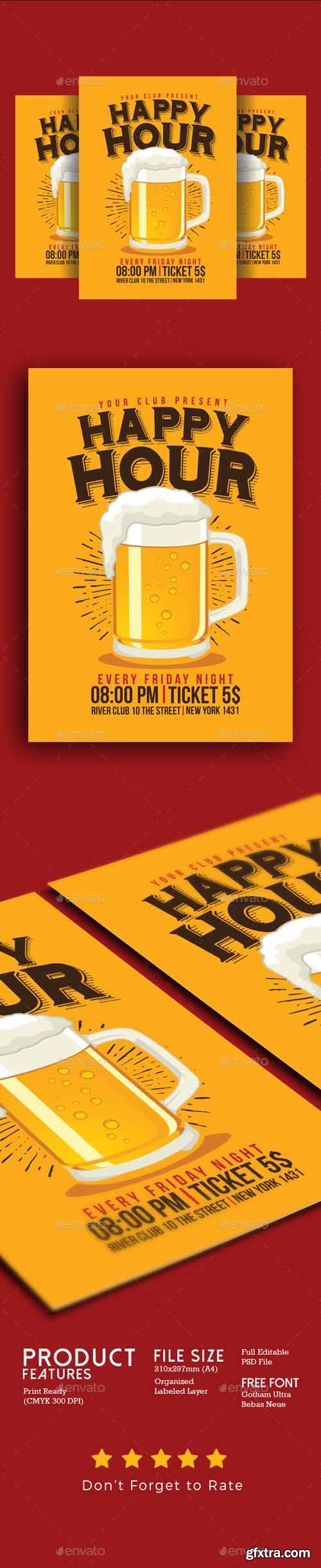 GR - Happy Hour Beer Flyer 19364293