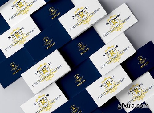 CreativeMarket Simple Royal Business Card 56 1153427