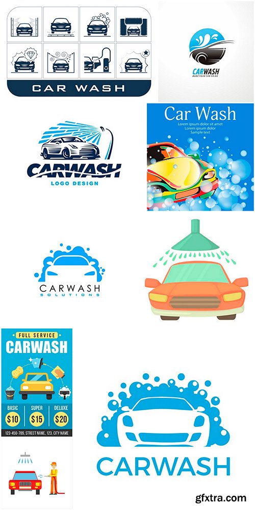 Car wash-set 1 - 9EPS