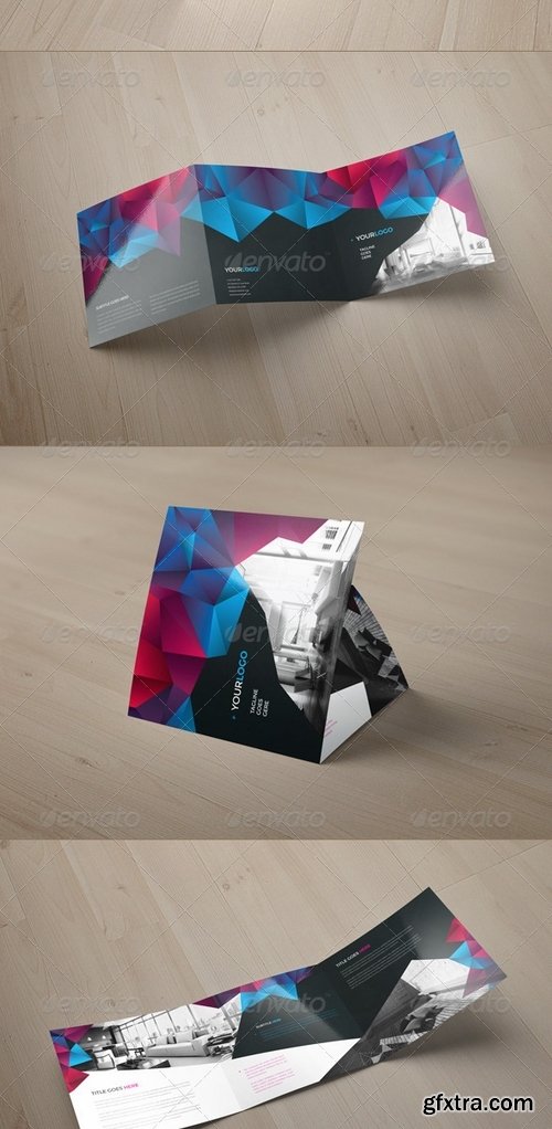 GraphicRiver - Square Cool Modern Trifold 8541981