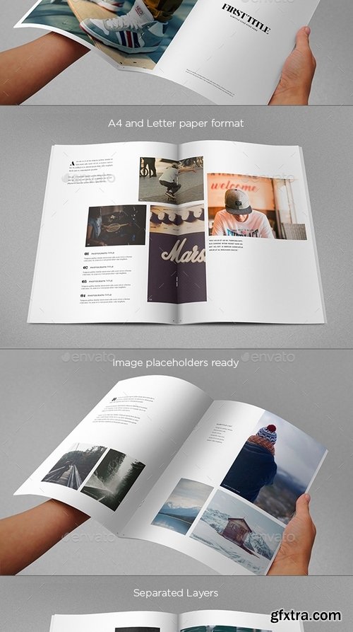 GraphicRiver - Minimal Photography Portfolio Magazine 16987998