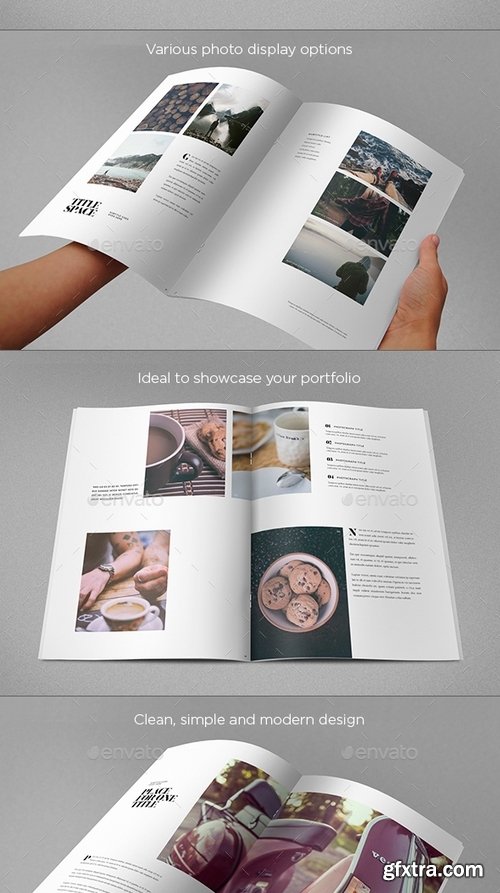 GraphicRiver - Minimal Photography Portfolio Magazine 16987998