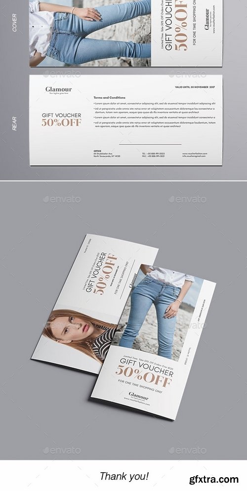 GraphicRiver - Fashion Gift Voucher 18790097