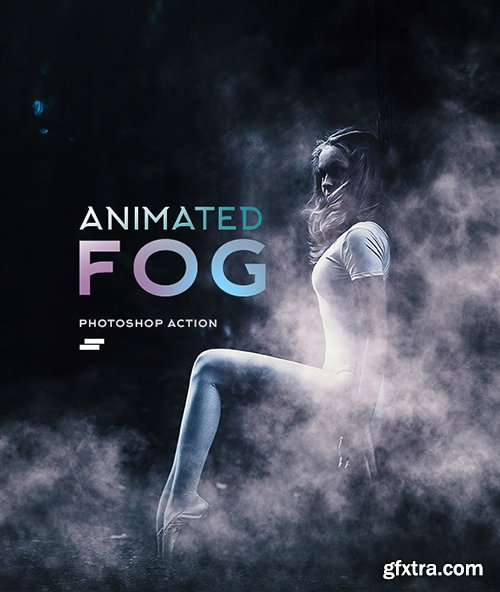 GraphicRiver Gif Animated Fog Photoshop Action 19334115