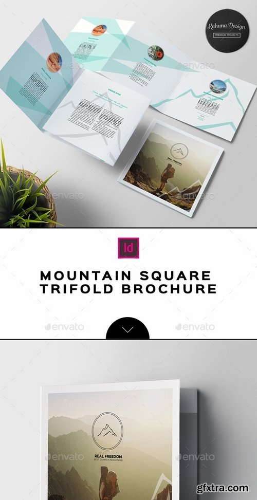 GraphicRiver - Mountains Hiking Brochure 19159876