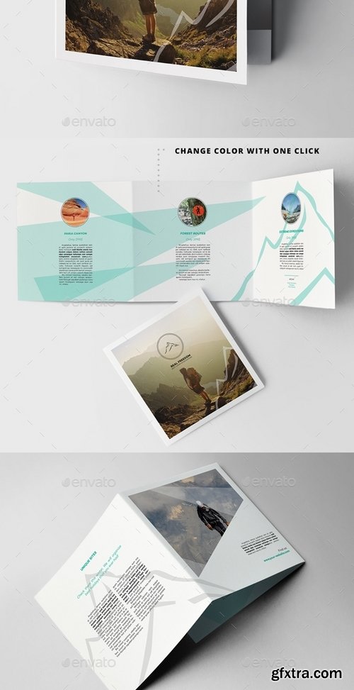 GraphicRiver - Mountains Hiking Brochure 19159876