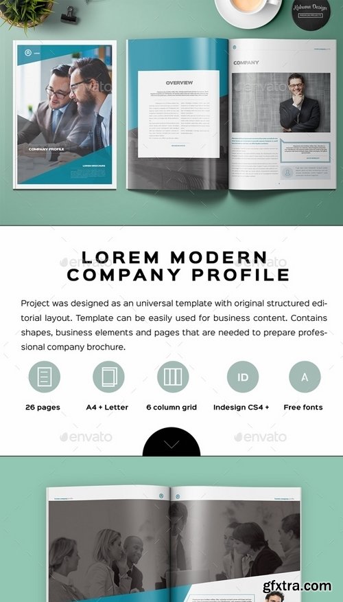 GraphicRiver - Lorem Company Profile 17685606