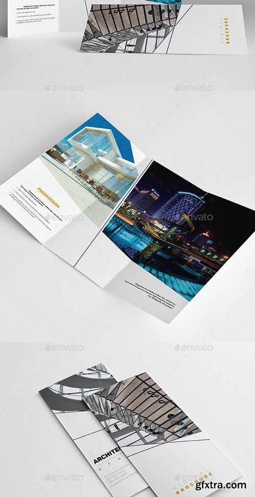 GraphicRiver - Minimal Universal Trifold Brochure 01 17456276