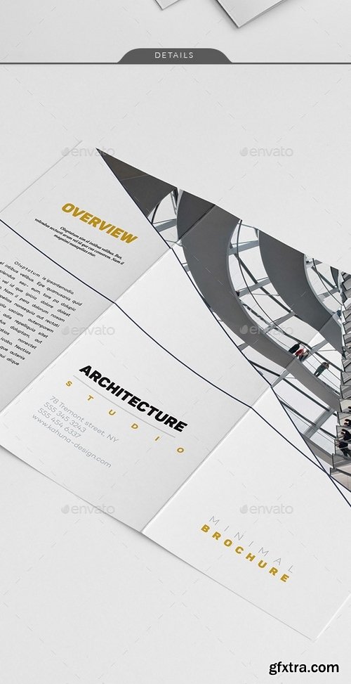 GraphicRiver - Minimal Universal Trifold Brochure 01 17456276