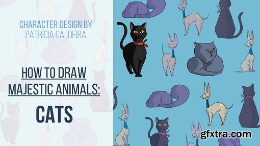 How to Draw Majestic Animals: Cats