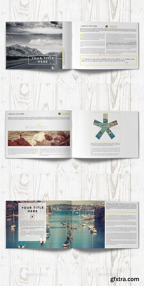 GraphicRiver - Clean Brochure Catalog Template 12043682