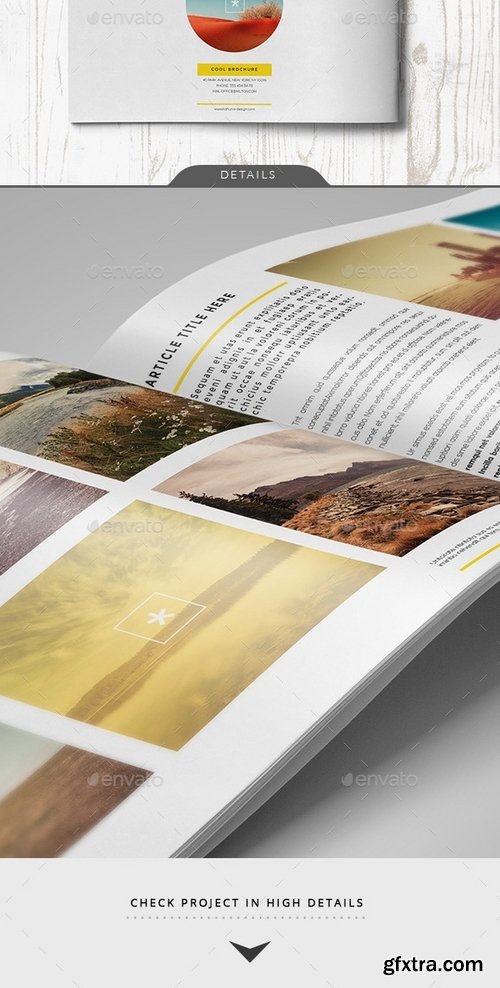 GraphicRiver - Clean Brochure Catalog Template 12043682