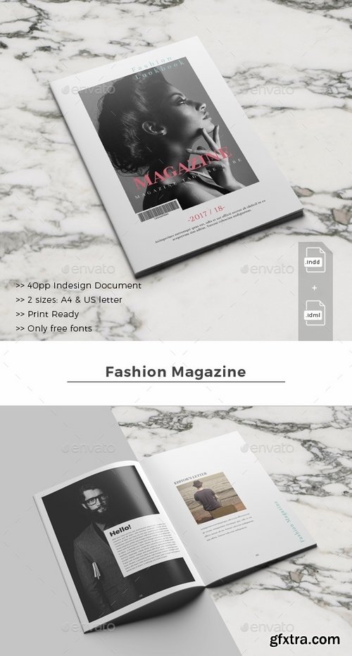 GraphicRiver - Fashion Magazine 19352991