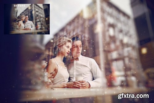 CreativeMarket Bokeh & Sparkle Overlays 1152913