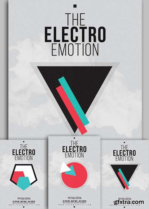 The Electro Emotion V9 Flyer Template