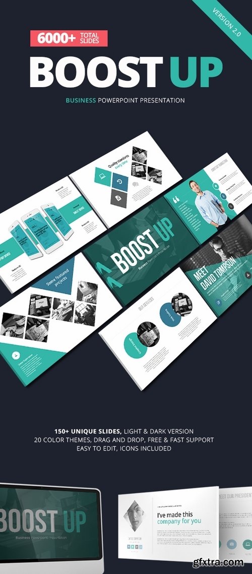 GraphicRiver - Boost Up – Business Powerpoint Template 18294005