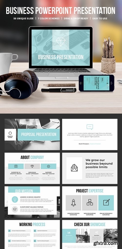 GraphicRiver - Business Powerpoint Template 18824707