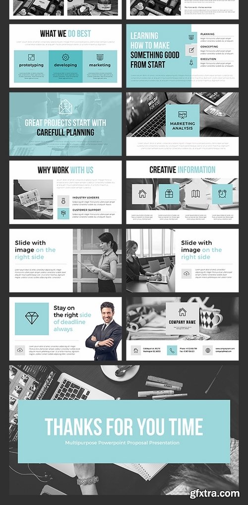 GraphicRiver - Business Powerpoint Template 18824707