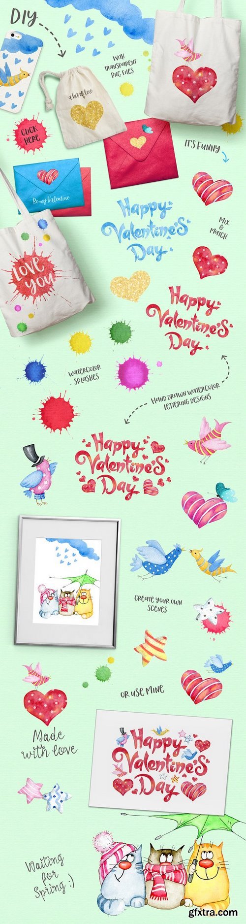 CM - Valentine's Day Graphics Set 1176815