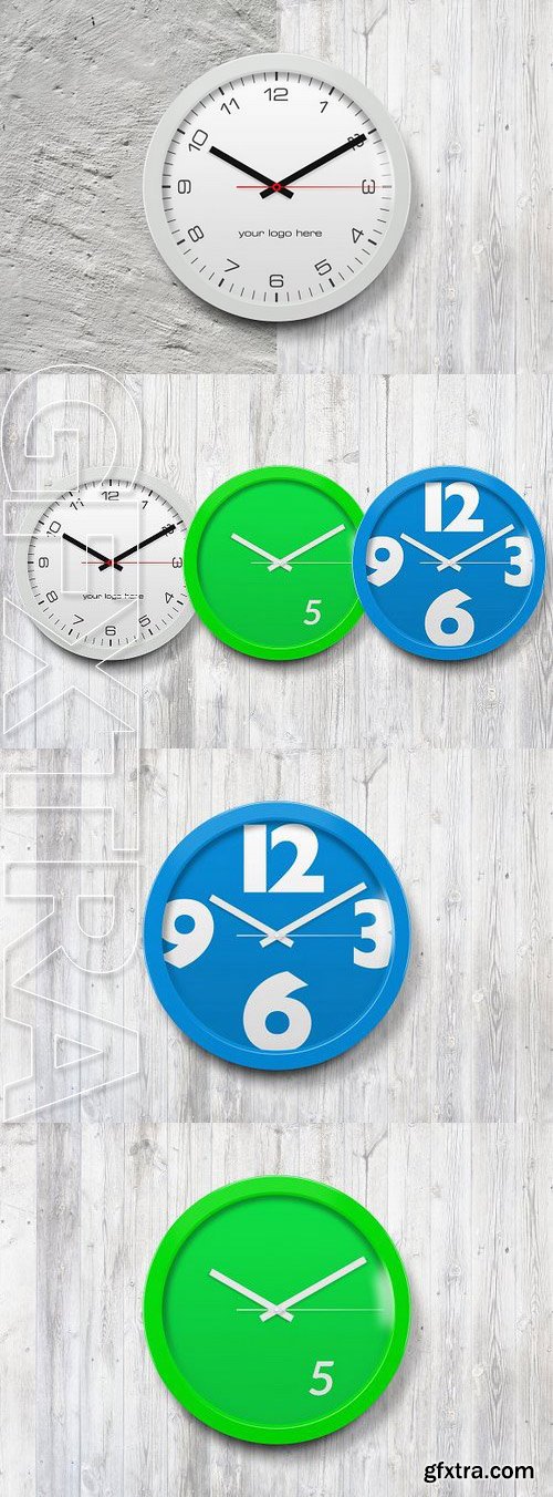 CM - v2 Wall Clock Mockup 1155851