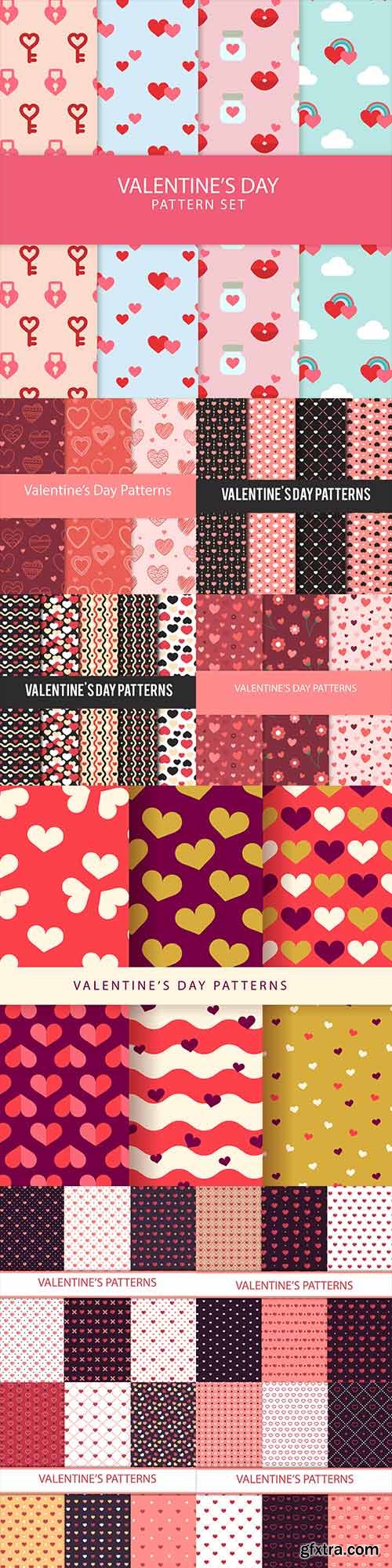 Valentine's day love patterns