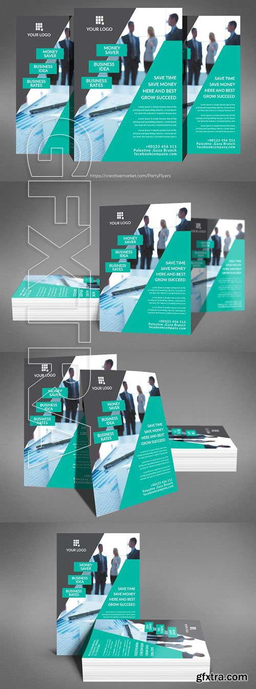 CM Business Idea Flyer Template 1174196