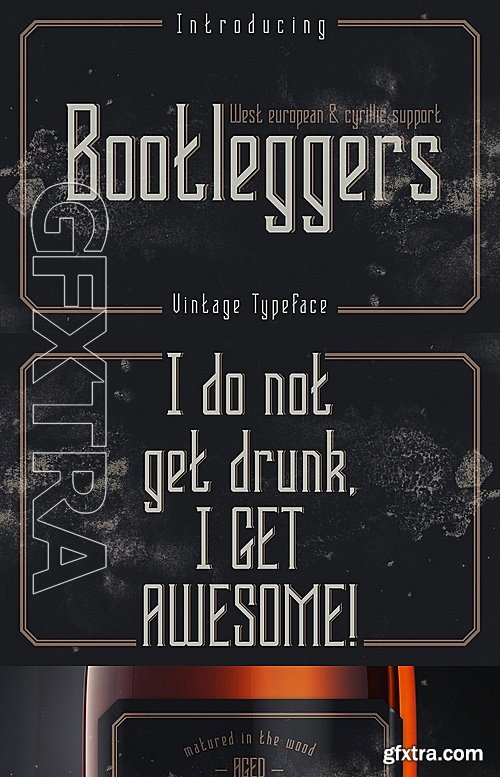 CM - Bootleggers font 1178503