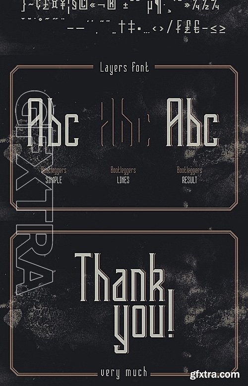 CM - Bootleggers font 1178503