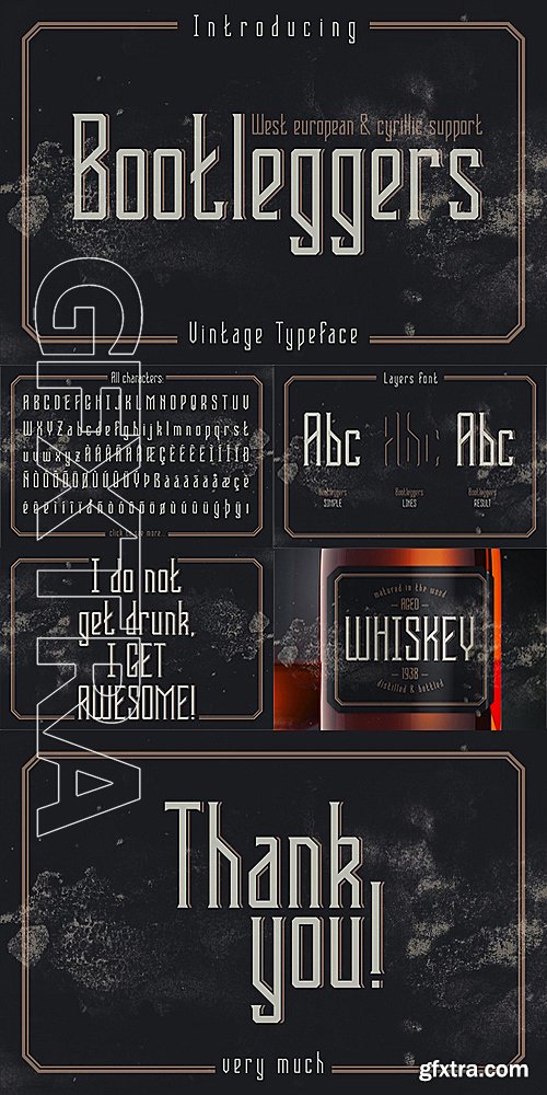 CM - Bootleggers font 1178503