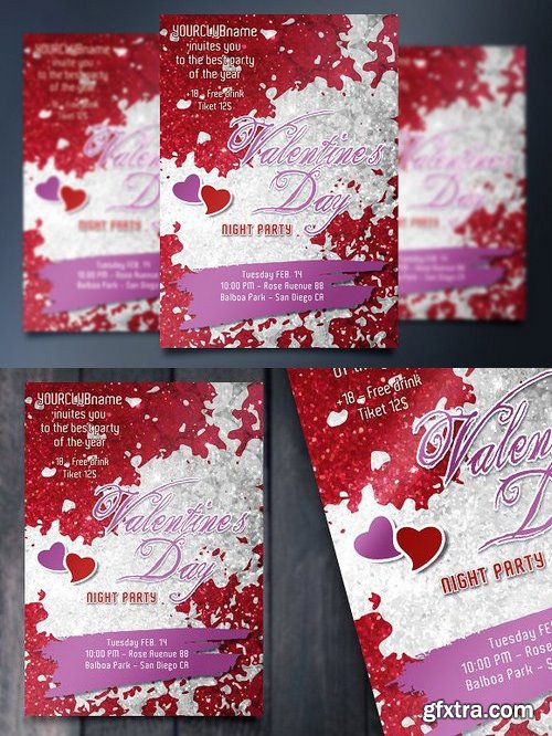 CM - Valentine's Day Party - Invite card 1184355