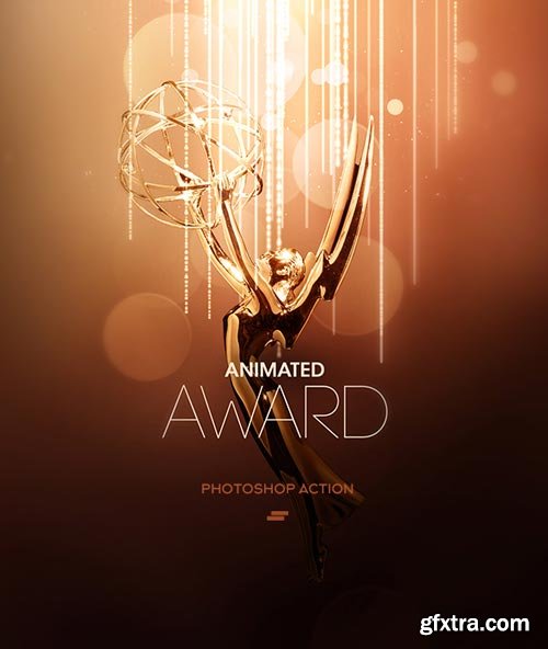 GraphicRiver - Gif Animated Award Effect Photoshop Action - 19366534