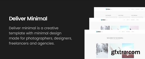 ThemeForest - Deliver Minimal  Minimal Portfolio Template 19371903