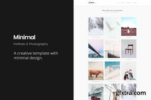 ThemeForest - Deliver Minimal  Minimal Portfolio Template 19371903