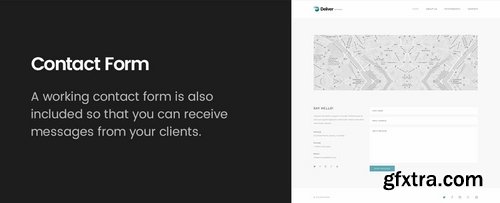 ThemeForest - Deliver Minimal  Minimal Portfolio Template 19371903