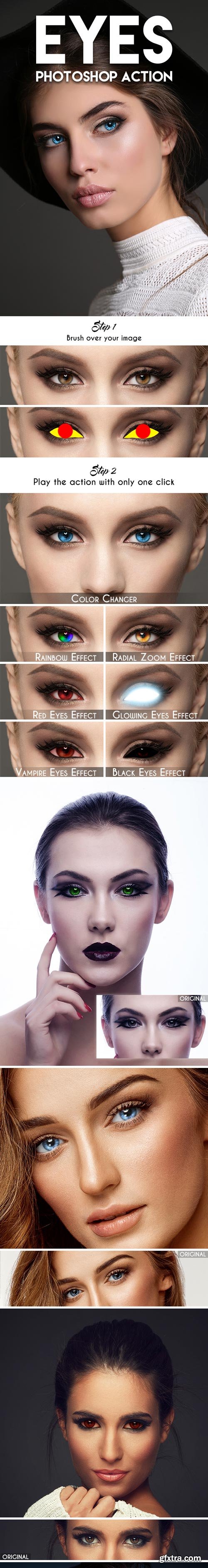 GraphicRiver - Eyes Photoshop Action - 19363896