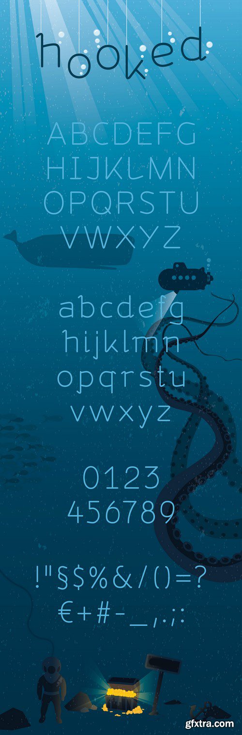 Hooked Font