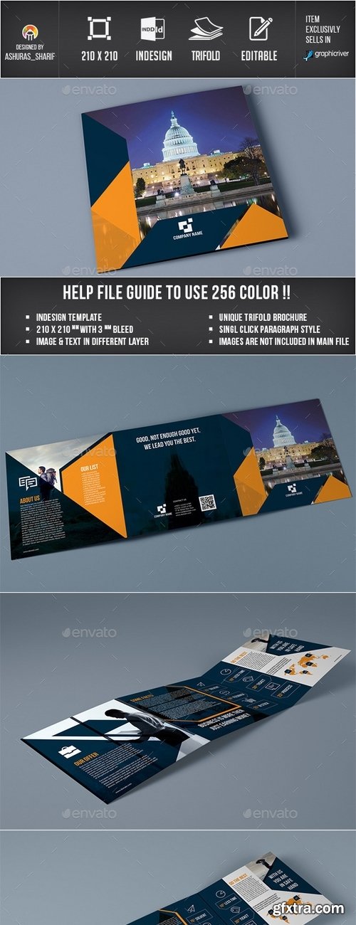 GraphicRiver - Trifold Brochure 12246535