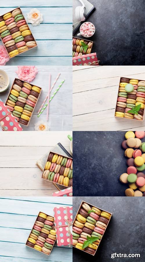 Colorful Macaroons