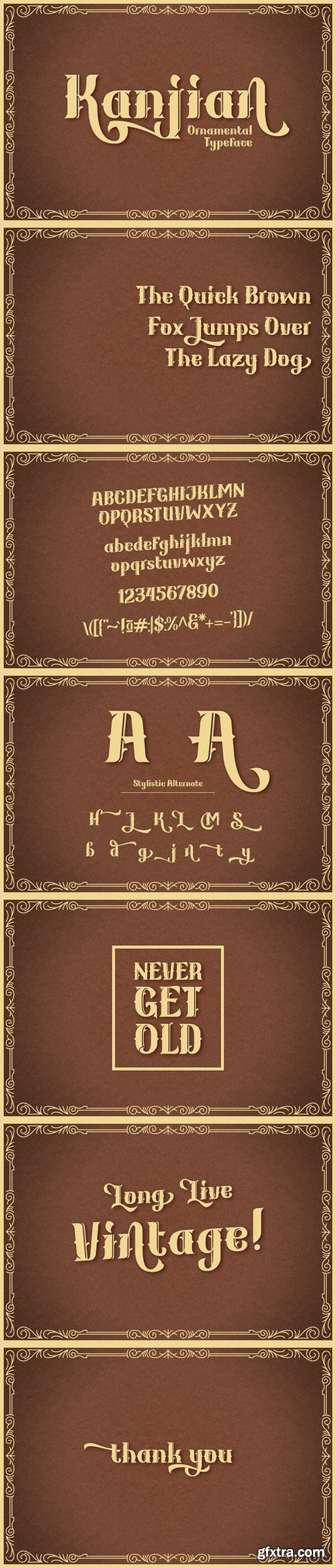 CM - Kanjian Typeface 1201351