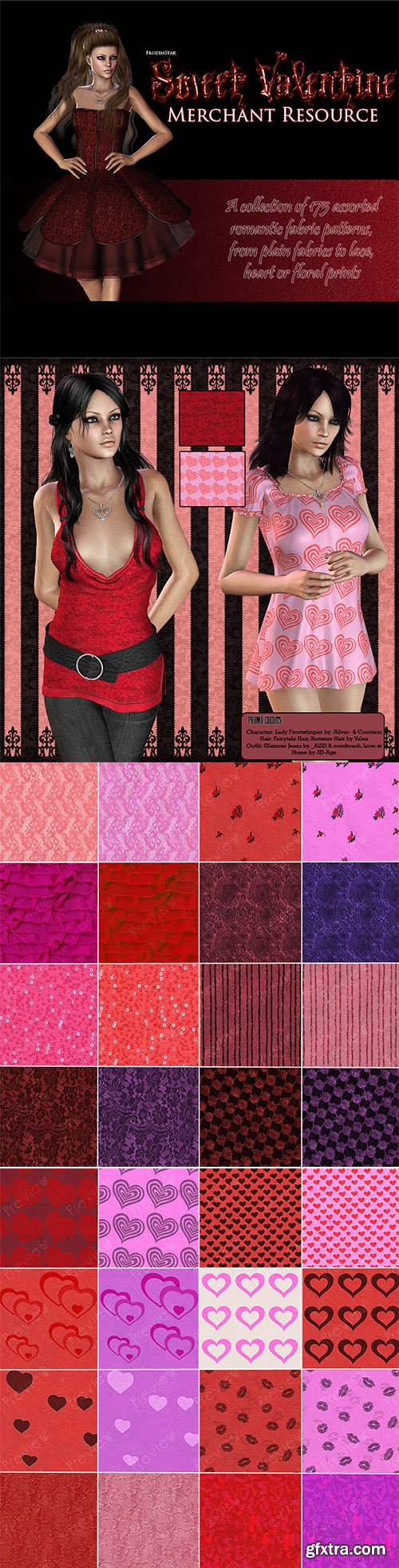 FS Sweet Valentine Resource DAZ3D