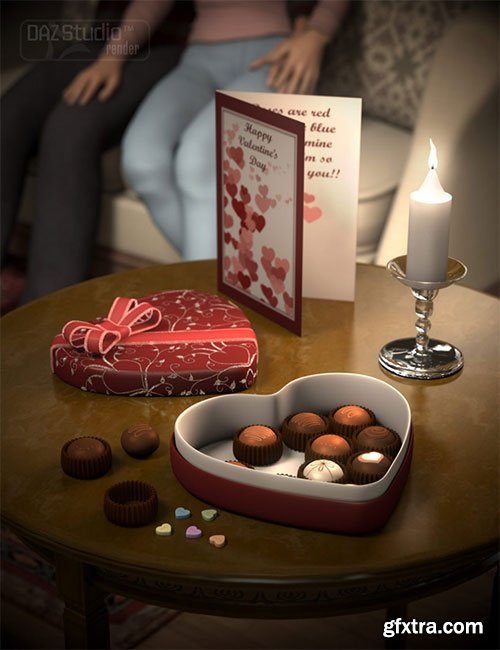 Valentine Sweeties DAZ3D